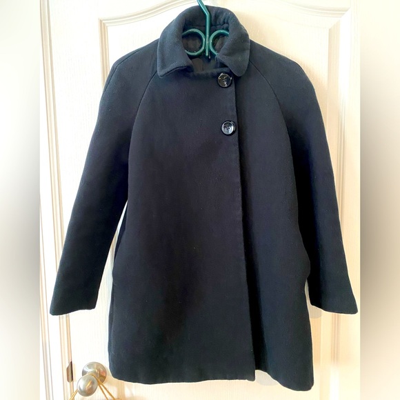 ZARA BASIC PEA COAT - Picture 1 of 2